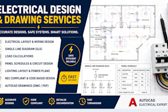 electrical drawings panel  power detailed engineering design lighting layouts