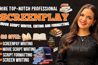 be scriptwriter, write movie script, screenplay screenwriting script editing