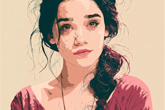 do a vector portrait for you
