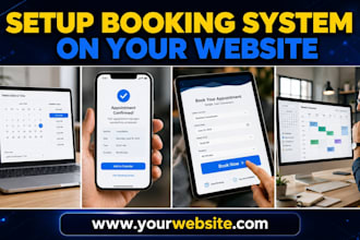 setup amelia bookly or calendly booking system on wordpress