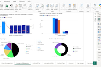 create interactive power bi dashboards and reports