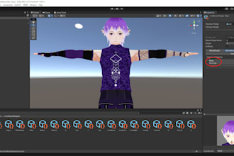 edit, convert, fix rig 3d model include mmd, weight paint, vrchat, vroid, gmod