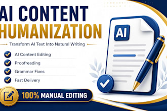 humanize ai generated content naturally