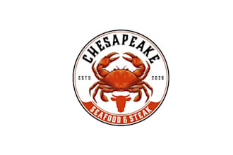 design an existing restaurant seafood business logo