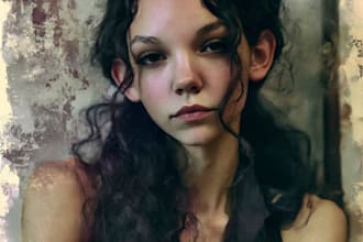 create realistic digital portrait