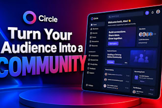 setup circle online community circle so circle online course circle so website