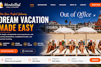 do wix website redesign travel agent vacation website wix hotel booking website