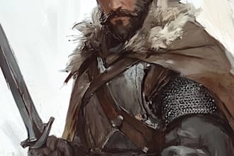 fantasy dnd character illustration