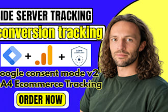 ga4 side server tracking, tag manager, ads conversion tracking, consent mode v2