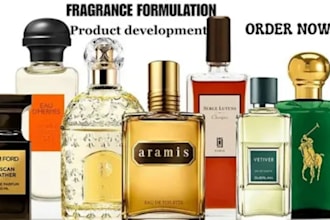formulate perfume and cologne without chemicals, attar, scent, candles products