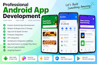 develop a simple android app for your business