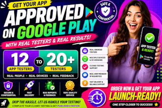 12 testers 20 testers 12 app testers 12 testers google play 20 testers