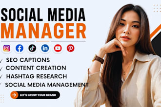 be social media manager instagram content creator and canva designs
