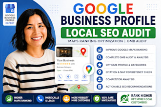 do google business profile local SEO audit maps ranking optimization gmb audit