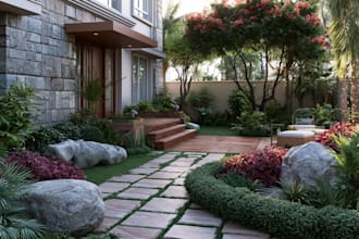 do landscape designing home garden high quality renderings