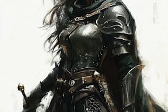 create custom dungeons and dragons character art