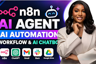 build n8n ai agent, n8n ai automation, n8n workflow and ai chatbot as n8n expert