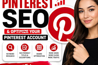 do pinterest SEO and optimize your account
