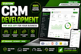 custom CRM development in PHP
