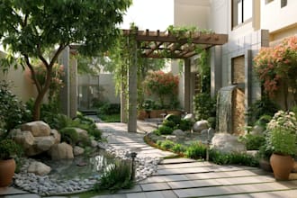 do landscape designing home garden high quality renderings
