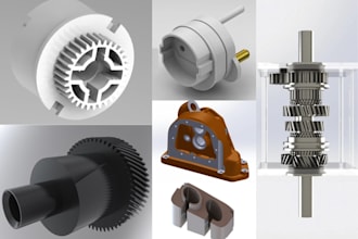 reverse engineering mechanical engineering industrial machine part cad modeling