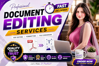 fast document editing and formatting