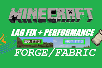 optimize and speed up your minecraft forge or fabric server