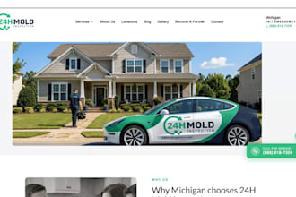 design wix mold remediation website wix crawl space attic mold removal website