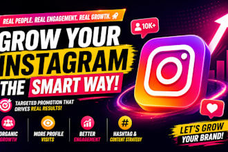 do instagram promotion for organic growth and engagement