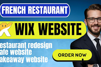 build french restaurants website, cafe websites boost bookings, takeaway orders