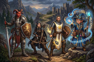 dnd character art and dnd character
