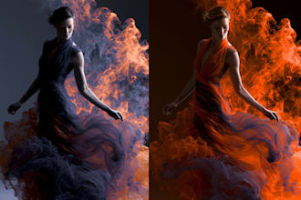 do photo manipulation and photo editing
