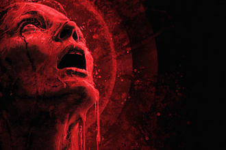 make anything dark art, horror, brutal, gore illustration