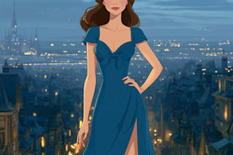 transform you into disney character art