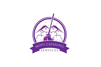 design fresh wash cleaning service logo