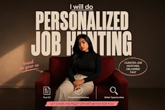 do personalized job hunting based on your CV