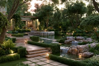 do backyard landscape design as landscape architect