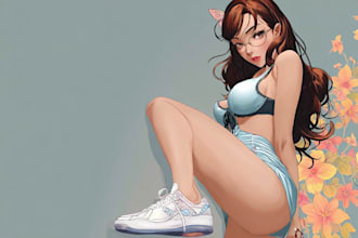 do a pin up girl and pin up girl