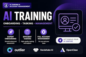 manage outlier ai handshake ai aether, openclaw, hedgehog onboarding and tasking