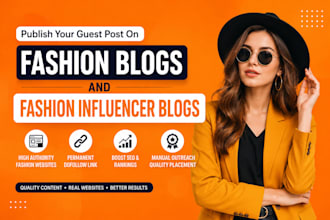 publish fashion guest posts on fashion influencer blogs with authority backlinks