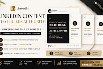 write ai linkedin posts and carousels for saas founders, startups, ceos, coaches