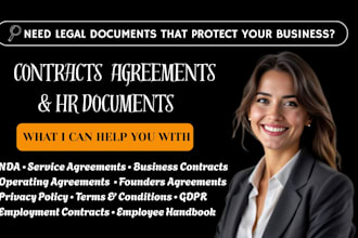 draft employment contract, independent contract agreement, hr document