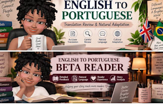review and adapt your english to portuguese  translation to sound natural