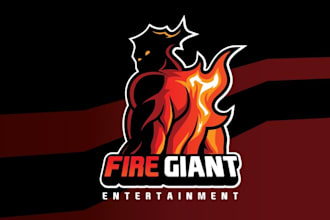make exciting logo for an independent video game company