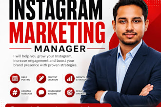 be your expert instagram marketing manager