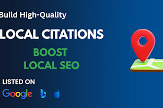 build local citations for your business to boost local SEO