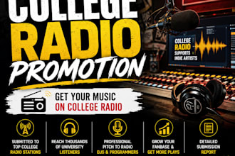promote your music to college radio stations