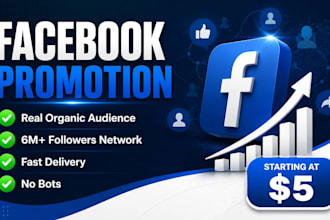 promote your app or business on a viral facebook media network