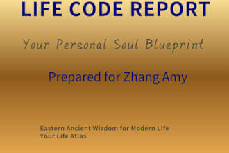 give you a bazi life blueprint reading  deeper than tarot
