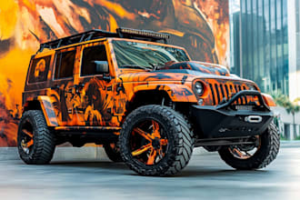 car wrap vehicle wrap truck wrap racing car wrap